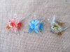 10Pcs Glaze Glass Fish with Flower Inside Beads Pendant Mixed 10Pcs Glaze Glass Fish with Flower Inside Beads Pendant Mixed