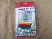6Sets Kid's Shrink Art Kit 12 Shapes w/Pens