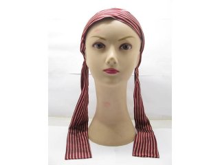 1Piece Fashion Headband Hairband with Attached Scarve