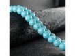 6Strands x 19Pcs Rare Turquoise 10mm Round beads