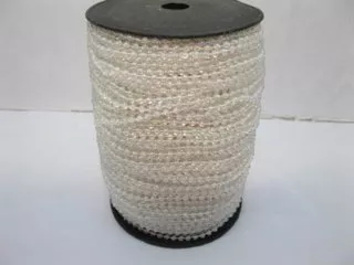 1Roll X 65Yds Pearl Color Ball Beaded Chain for Craft 4mm