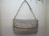 1Pc New Grey Shoulder Sling Bag Handbag w/Rhinestone 1Pc New Grey Shoulder Sling Bag Handbag w/Rhinestone