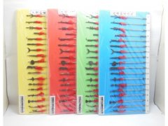 1 Set X 18pcs Assorted Sword ect. Martial Arts Weapons