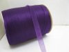 1Roll X 500Yards Dark Purple Organza Ribbon 9mm 1Roll X 500Yards Dark Purple Organza Ribbon 9mm