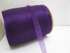 1Roll X 500Yards Dark Purple Organza Ribbon 9mm