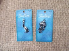 12Pcs Toucans Jellyfish Pendant Charm Craft Jewellery Making 12Pcs Toucans Jellyfish Pendant Charm Craft Jewellery Making