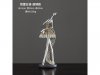 1Pc Dancing Ballet Girl Sculpture Figurine Creative Home Decor