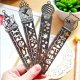 10 Chic Dove Animal Metal Draw Shape Ruler Bookmarks 3in1
