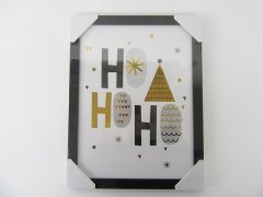 2Pc Black HO Picture Photo Frame 43.3x33.4x2cm
