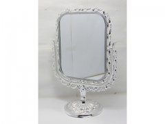 1X New Pedestal Rectangle Makeup Mirror Double Sided
