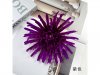 12Pcs Artificial Purple Chrysanthemum Flower Head Buds Floral