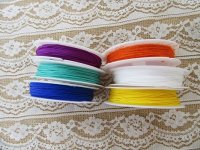 6Pcs Nylon Wire Hemp Thread Cord for DIY Handcraft Assorted