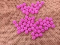 250g (750Pcs) Fuchsia Loose Bayberry Beads Spacer Beads