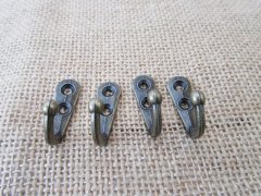 100Pcs 3cm Antique Bronze Coat Hat Clothes Wall Hook Kitchen Han 100Pcs 3cm Antique Bronze Coat Hat Clothes Wall Hook Kitchen Han