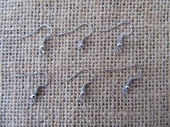 24Sheets X 42Pcs Ear Wire Hooks W/Bead Coil 18x21mm Mixed Color 24Sheets X 42Pcs Ear Wire Hooks W/Bead Coil 18x21mm Mixed Color