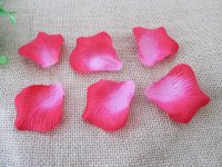 5Packs x 140pcs Rose Petals Wedding Party Decoration 5x5cm - Red