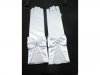 1Pair White Wedding Bowknot Bridal Gloves 37cm 1Pair White Wedding Bowknot Bridal Gloves 37cm