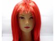 1Pc Red Long Straight Cosplay Party Hair Wig 50cm (image for) 1Pc Red Long Straight Cosplay Party Hair Wig 50cm