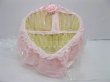 10X Fancy Handmade Heart Paper Crochet Storage Box (image for) 10X Fancy Handmade Heart Paper Crochet Storage Box