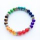 5X New Healing Bead 7 Colors Yoga Bracelet