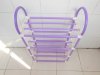 4Pcs New Purple Plastic 4-Tier Shoe Holder Display Rack 4Pcs New Purple Plastic 4-Tier Shoe Holder Display Rack