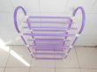 (image for) 1Pc New Purple Plastic 4-Tier Shoe Holder Display Rack