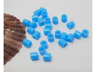 4200Pcs (250g) Craft Hama Beads Pearler Beads 5mm - Skyblue