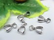 (image for) 100 18KGP Snap On Bail For Pendant Jewelry Finding