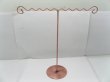1X Copper Twisted T-bar Necklace Earring Display Rack (image for) 1X Copper Twisted T-bar Necklace Earring Display Rack