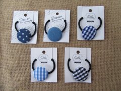 (image for) 1Pc Hair Ring Tie Hair Band Scrunchie Ponytail Holder