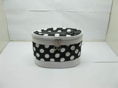 5Pcs Black Makeup Cosmetic Bag with Mirror Wholesale 5Pcs Black Makeup Cosmetic Bag with Mirror Wholesale