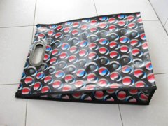 (image for) 20 Black Plastic Gift Packing Bags w/Handle 44x35x11cm