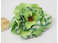 60Pcs Checkered Green Artificial Rose Flower Head Buds 60Pcs Checkered Green Artificial Rose Flower Head Buds