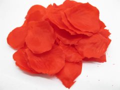 (image for) 1000 Rose Petals Wedding Party Decoration 5x4cm - Red