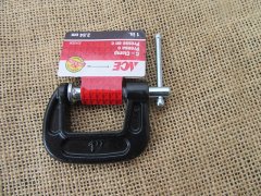 1X Woodworking C-Clamp Clamping Device 1 Inch