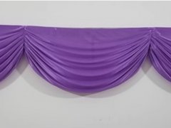 1Pc Purple 3M Swag Drape Stage Wedding Background 1Pc Purple 3M Swag Drape Stage Wedding Background