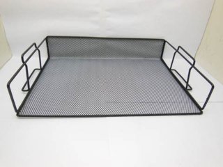 6Pcs Black Metal Wire Mesh Document Tray Tidy Storage Organiser