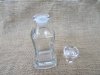 10Pcs Plain Design Glass Perfume Bottles Wine Bottles