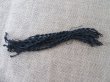(image for) 4x12Pcs Handmade Hemp Waved Knitted Drawstring Unfinished Bracel
