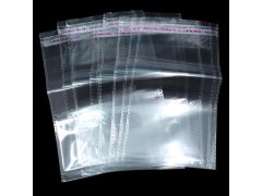 (image for) 500 Clear Self-Adhesive Seal Plastic Bag 40x26cm
