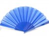 10Pcs New Dark Blue Folding Hand Fans Wedding Favor