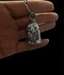 12Pcs Motorcycle Bell Pendant Punk Motorcyclist Exorcism Lucky Keyring for Men (image for) 12Pcs Motorcycle Bell Pendant Punk Motorcyclist Exorcism Lucky Keyring for Men