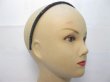 (image for) 1Pc 8mm Hairband Hair Bands with Rhinestone Dark Blue