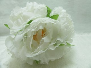 1X New Peony Bridal Bouquet Holding Flowers Wedding Favor