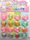 16 Mixed Color Novelty Doll&Moon Erasers st-e50