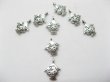 200 Silver Tropical Fish Pendants Charms Finding (image for) 200 Silver Tropical Fish Pendants Charms Finding