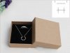 12 Coffee Kraft Plain Design Gift Boxes Cardboard Jewelry Boxes 12 Coffee Kraft Plain Design Gift Boxes Cardboard Jewelry Boxes