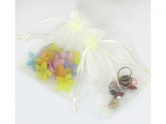 100 Ivory Drawstring Jewelry Gift Pouches 12x9cm 100 Ivory Drawstring Jewelry Gift Pouches 12x9cm