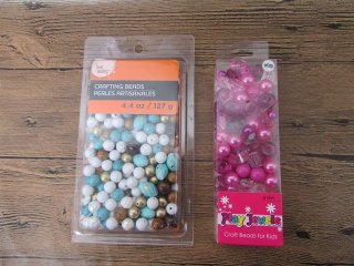 6Packets Star Oval Round Loose Beads Crafting Beads Assorted
