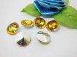 200 Diamond Confetti 18mm Wedding Party Table Scatter - Gold (image for) 200 Diamond Confetti 18mm Wedding Party Table Scatter - Gold